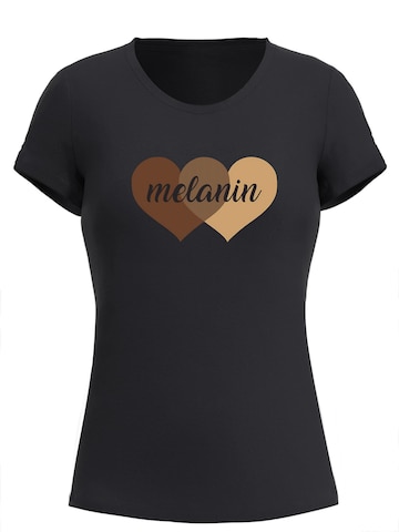 GORHEY Shirt 'Summer' in Black: front