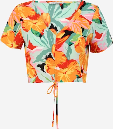 Only Petite Shirt 'Nova Lux' in Gemengde kleuren: voorkant