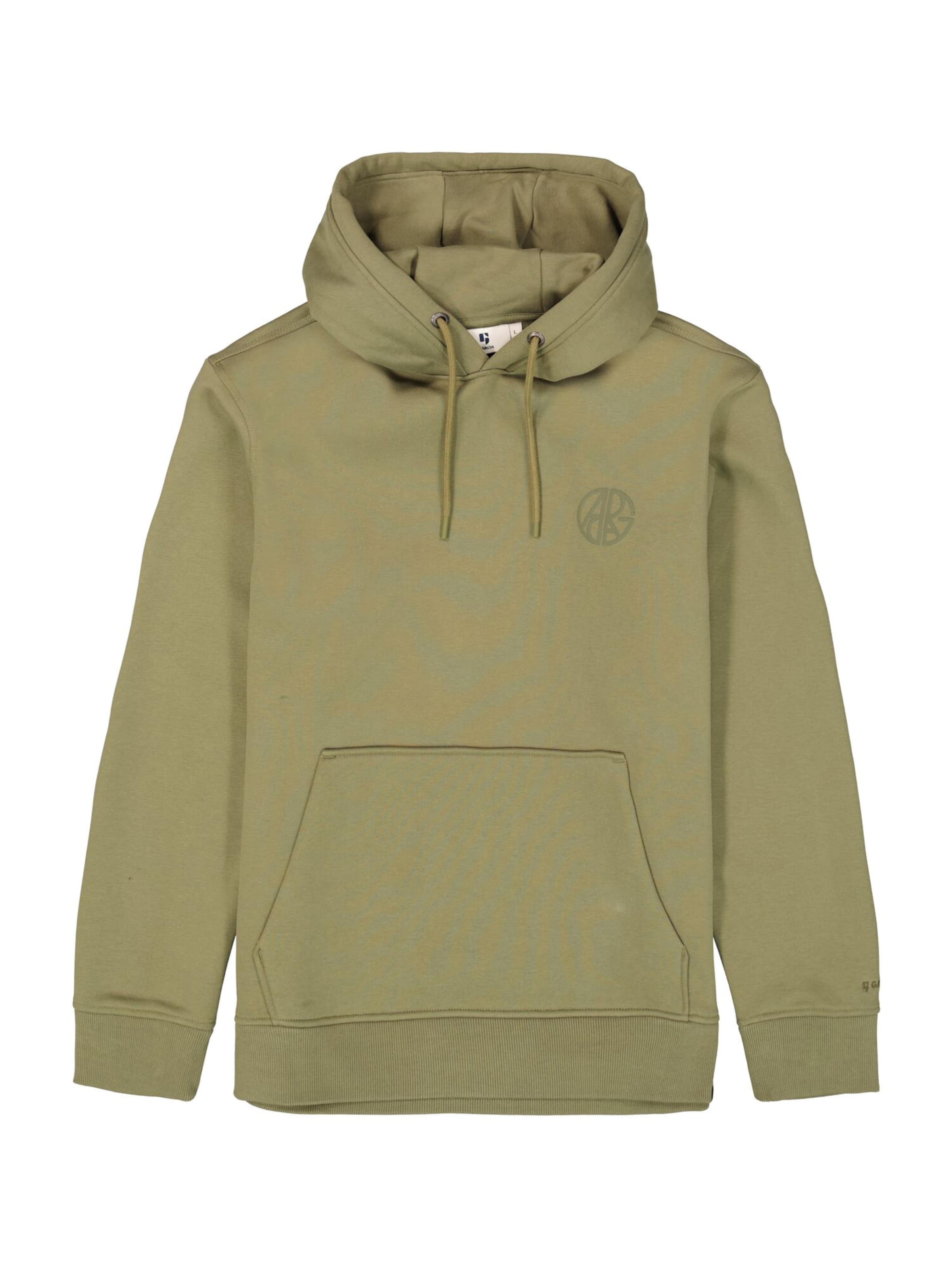 GARCIA Sweatshirt in Green: front