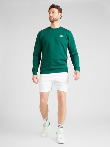 ADIDAS SPORTSWEAR Športna majica 'Essentials' | zelena barva