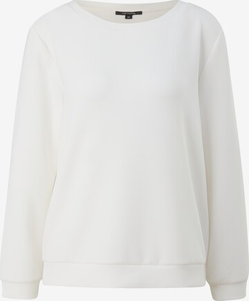 Sweat-shirt COMMA en blanc : devant