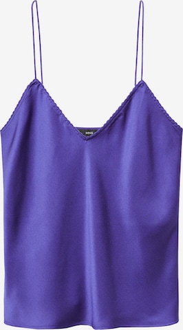 Haut 'RAQUEL' MANGO en violet : devant