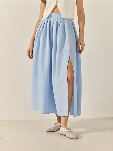 Jupe Bianco Lucci en bleu