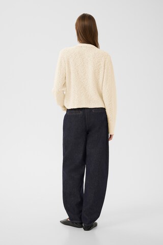 KAREN BY SIMONSEN Knit cardigan 'KBUnice' in White