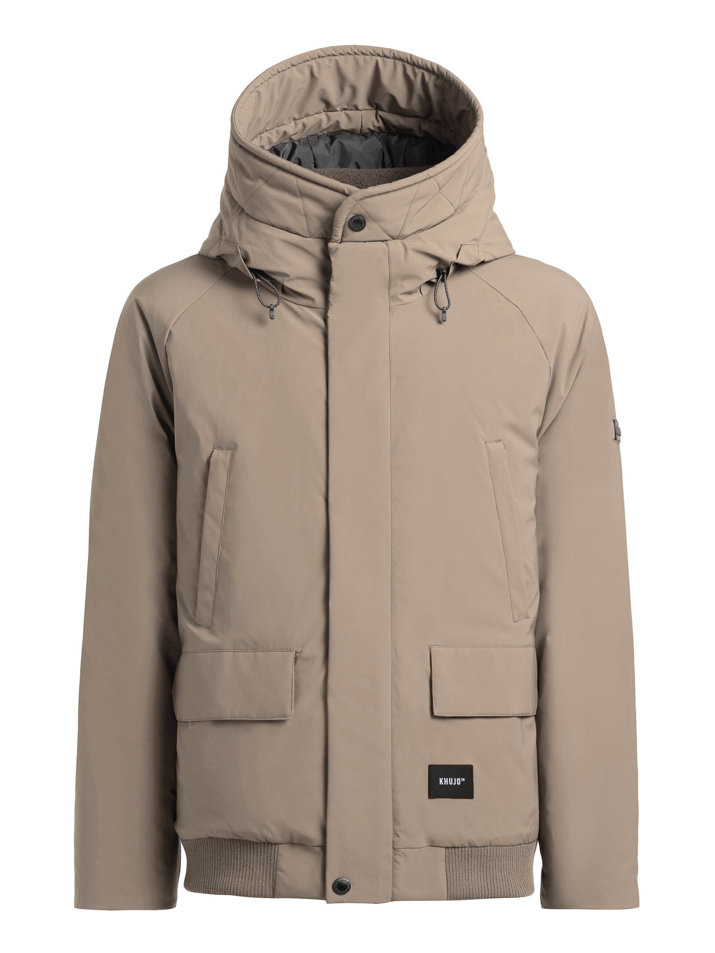 khujo Winter Jacket 'Jafar2' in Beige: front