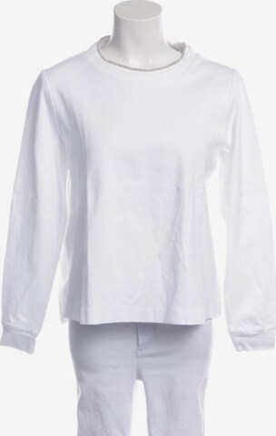 Riani Sweatshirt & Zip-Up Hoodie in XS in White: front