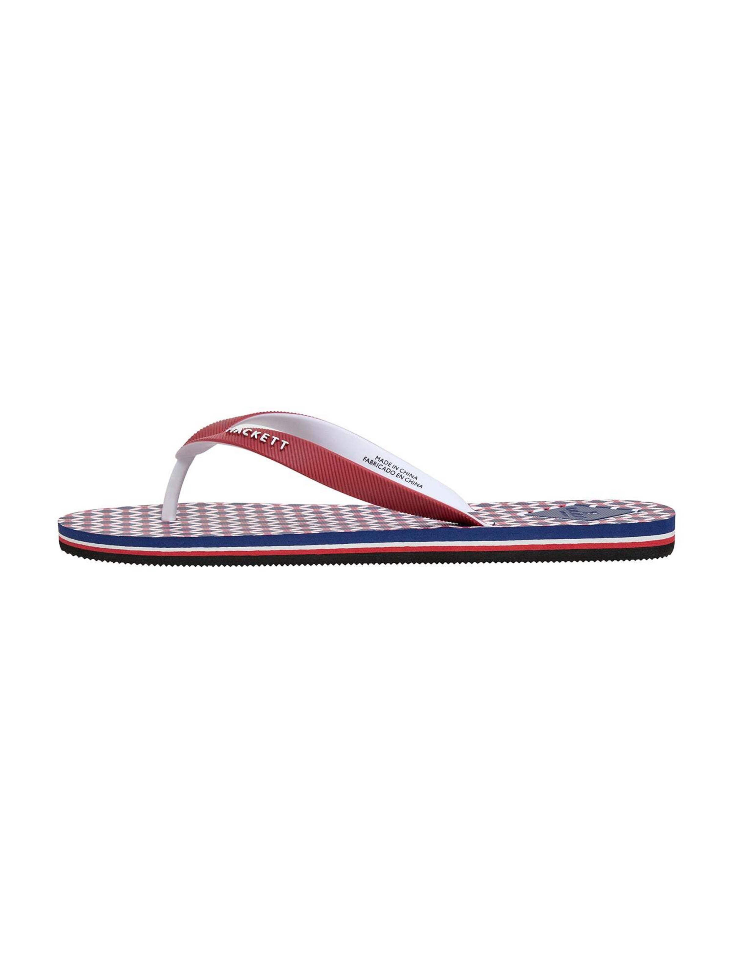 Tongs 'Capri Breeze' Hackett London en rouge : devant