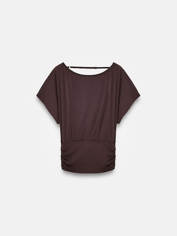 Maglietta di Dilvin in marrone