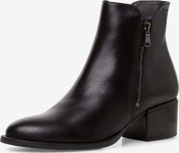 TAMARIS Ankle Boots in Black: front