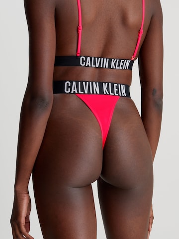 Calvin Klein Swimwear Bikinibroek 'Intense Power' in Roze