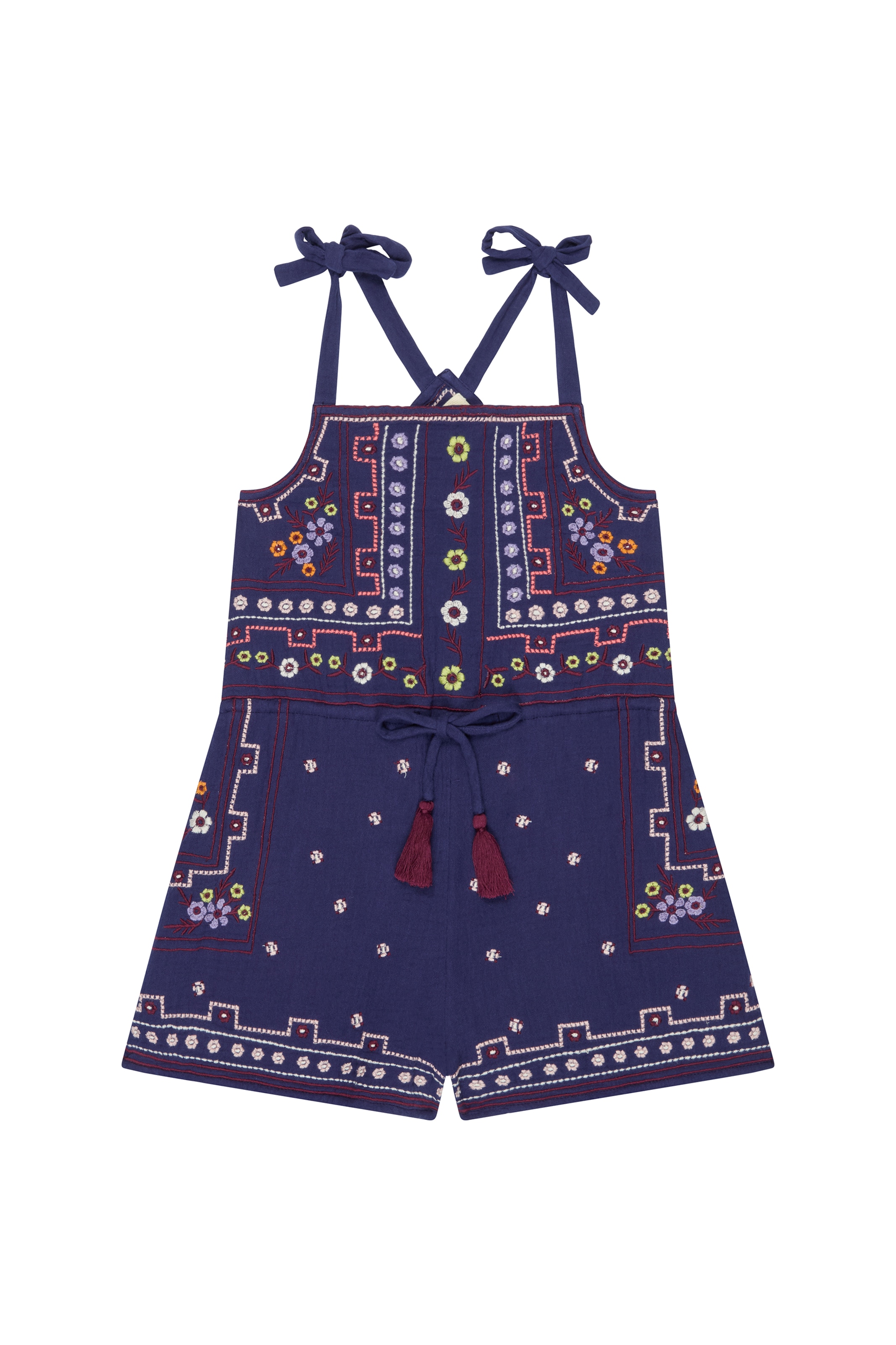 RAFFYA Jumpsuit in Blau: Vorderseite