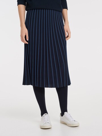 OPUS Skirt 'Ricca' in Blue: front