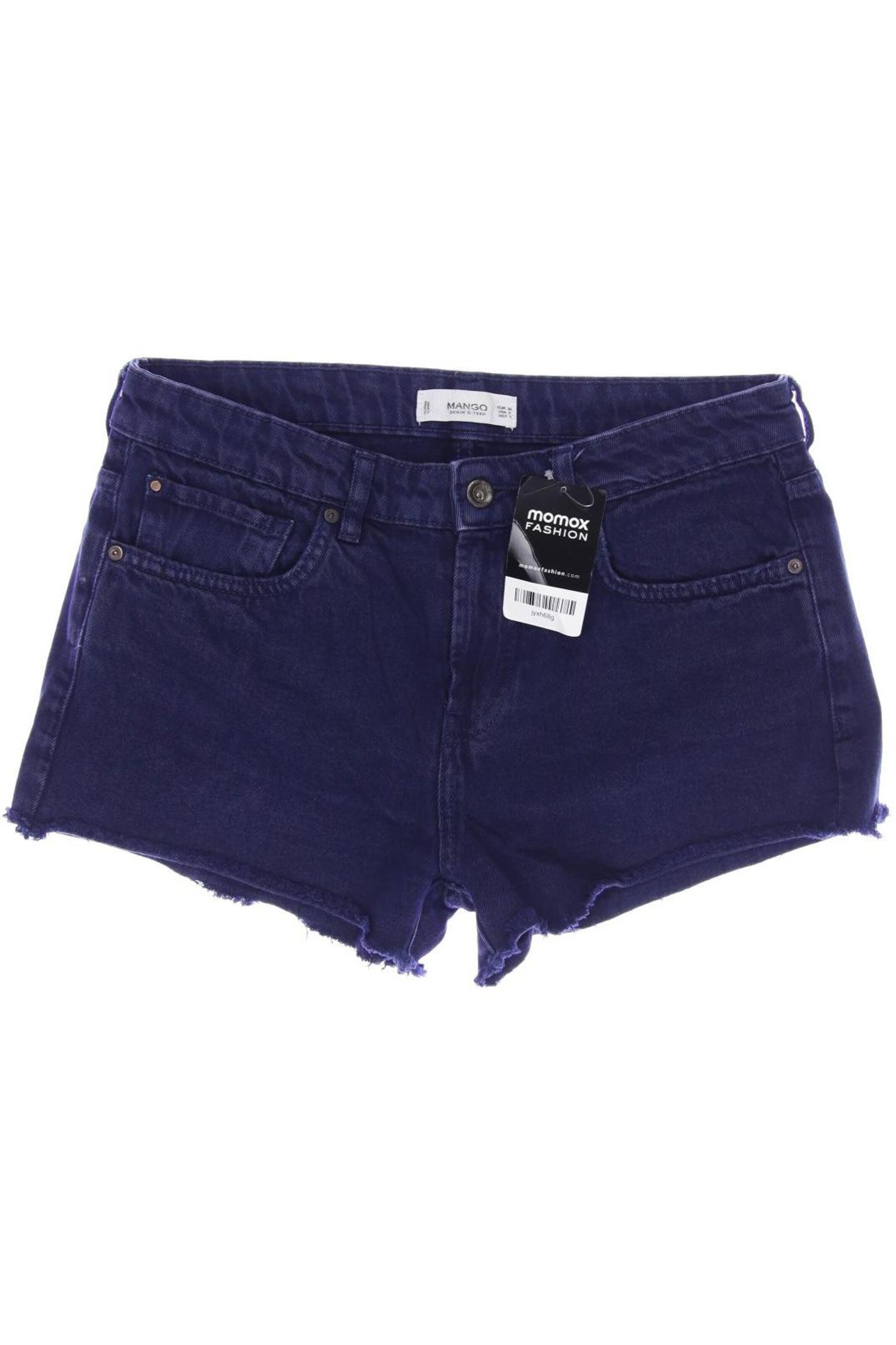 MANGO Shorts in M in Blue: front