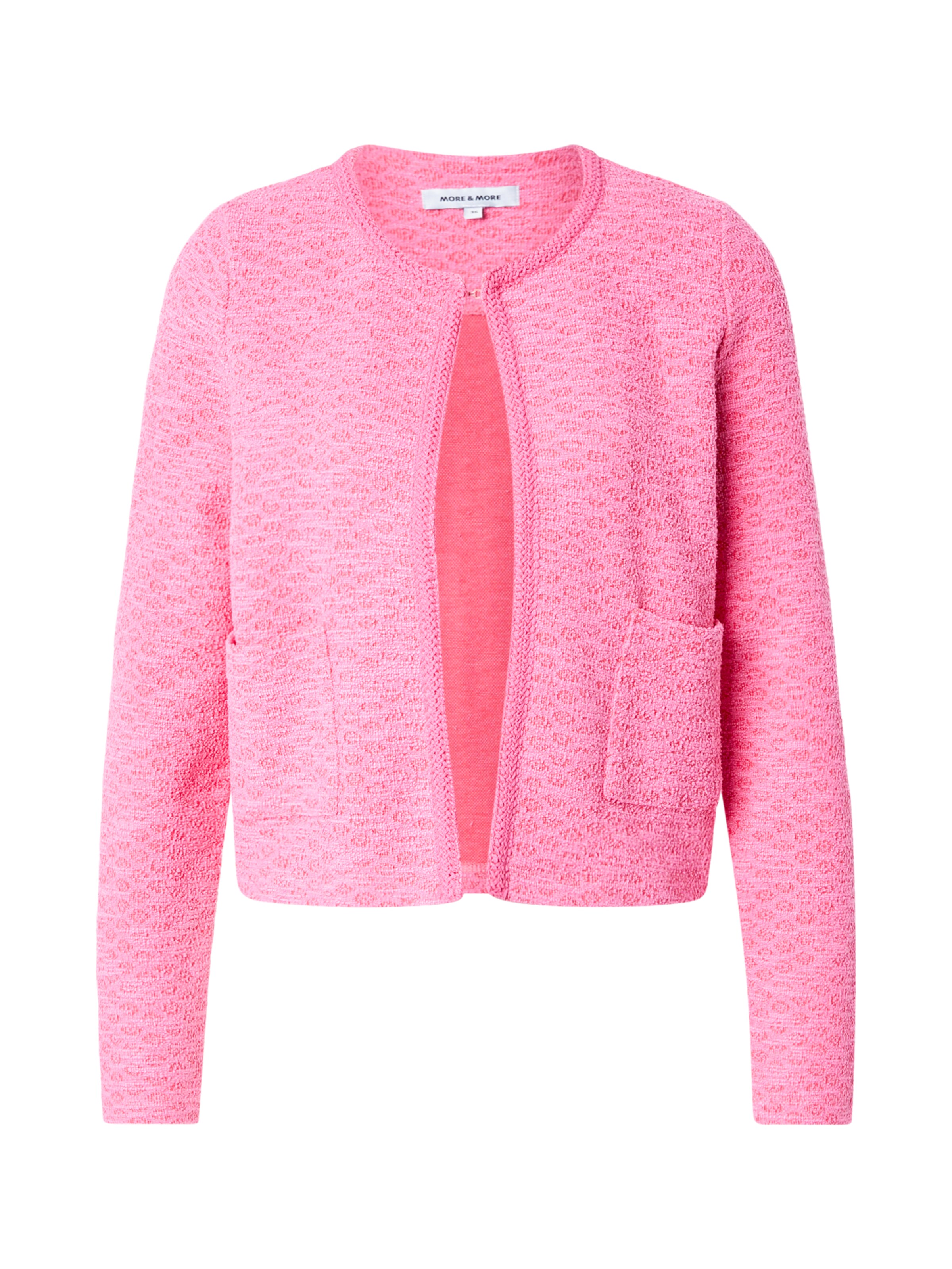 Cardigan MORE & MORE en rose : devant