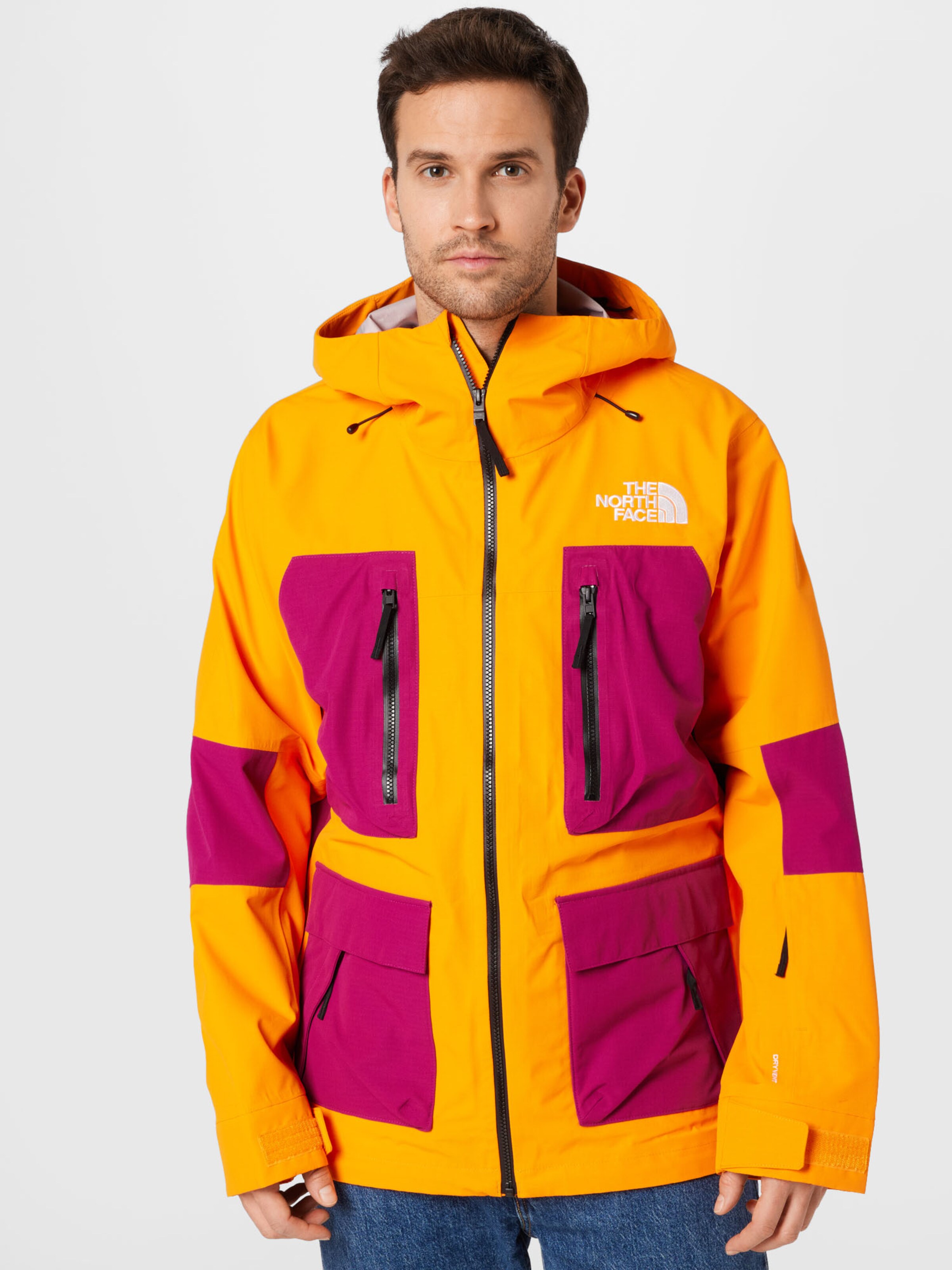 Männer Sportbekleidung THE NORTH FACE Outdoorjacke in Orange - EG23341 Männer Sportbekleidung THE NORTH FACE Outdoorjacke in Orange - EG23341