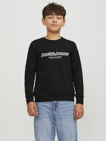 Jack & Jones Junior Sweatshirt in Black: front