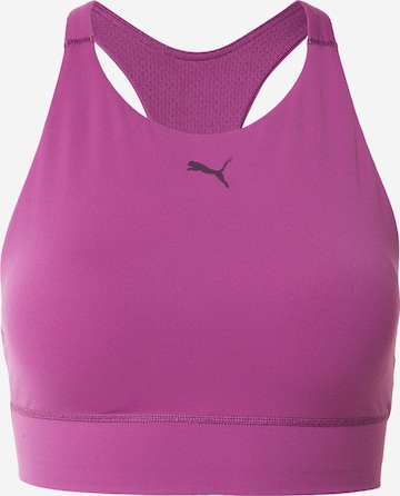 Bustieră Sutien sport 'SHAPELUXE' de la PUMA pe mov: față