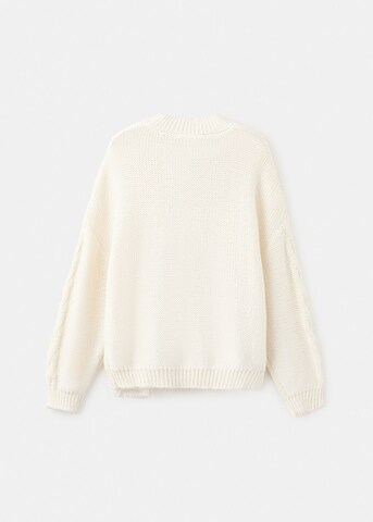 MANGO KIDS Sweater 'Dakota' in White
