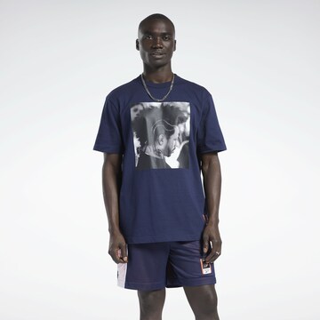 Reebok T-Shirt 'Iverson' in Blau: Vorderseite