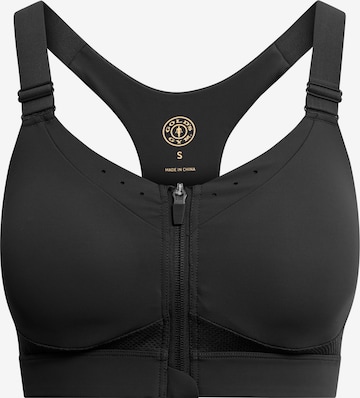 GOLD´S GYM APPAREL Bralette Sports Bra 'Geena' in Black: front