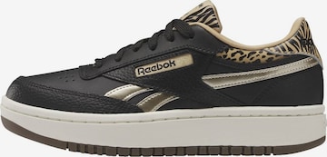 Sneaker 'Club C 85 Double Revenge' di Reebok in nero: frontale