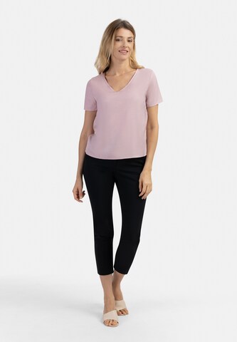 Camicia da donna di usha WHITE LABEL in rosa