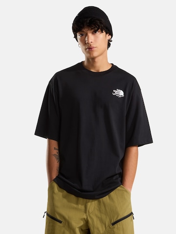 THE NORTH FACE Shirt 'Never Stop Carving' in Zwart: voorkant
