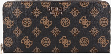 Portamonete 'Laurel' di GUESS in marrone: frontale