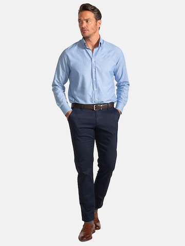 Coupe regular Chemise business 'Oxford ' Williot en bleu