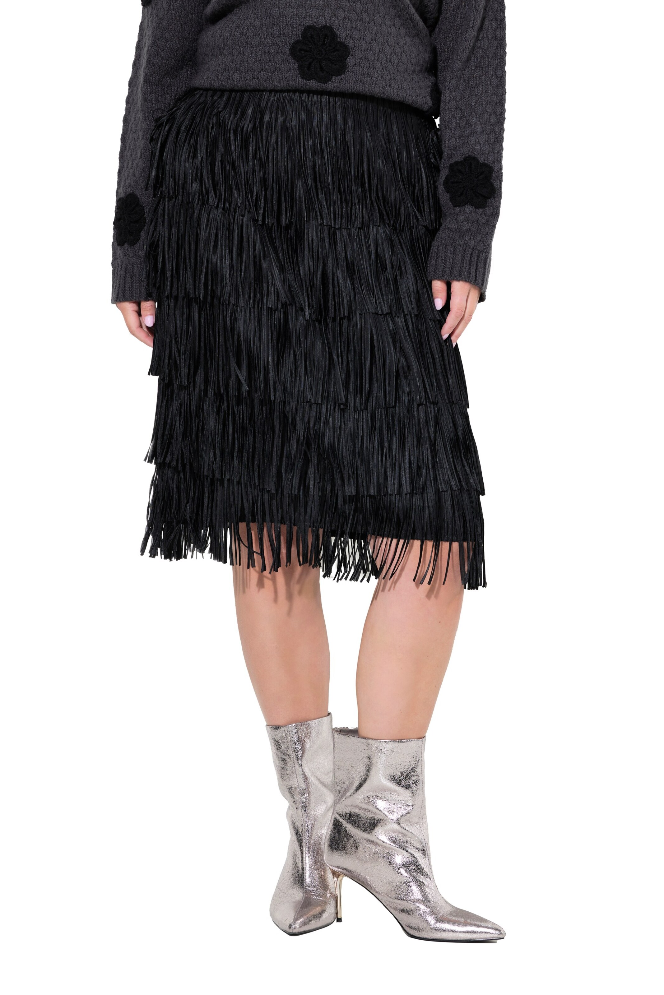 MIAMODA Skirt in Black: front