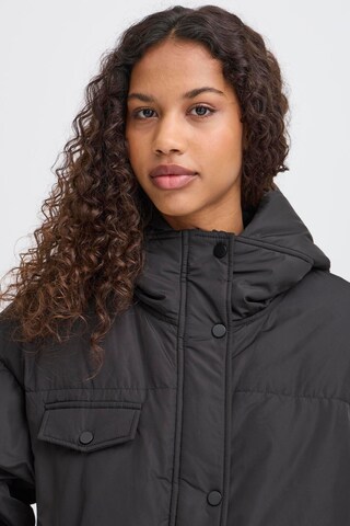 ICHI Winterjacke in Schwarz