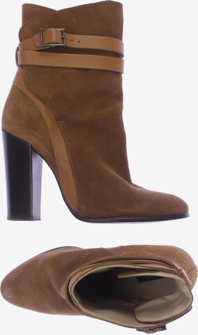 MANGO Dress Boots in 39 in Brown: front