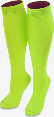 normani Knee High Socks in Green: front