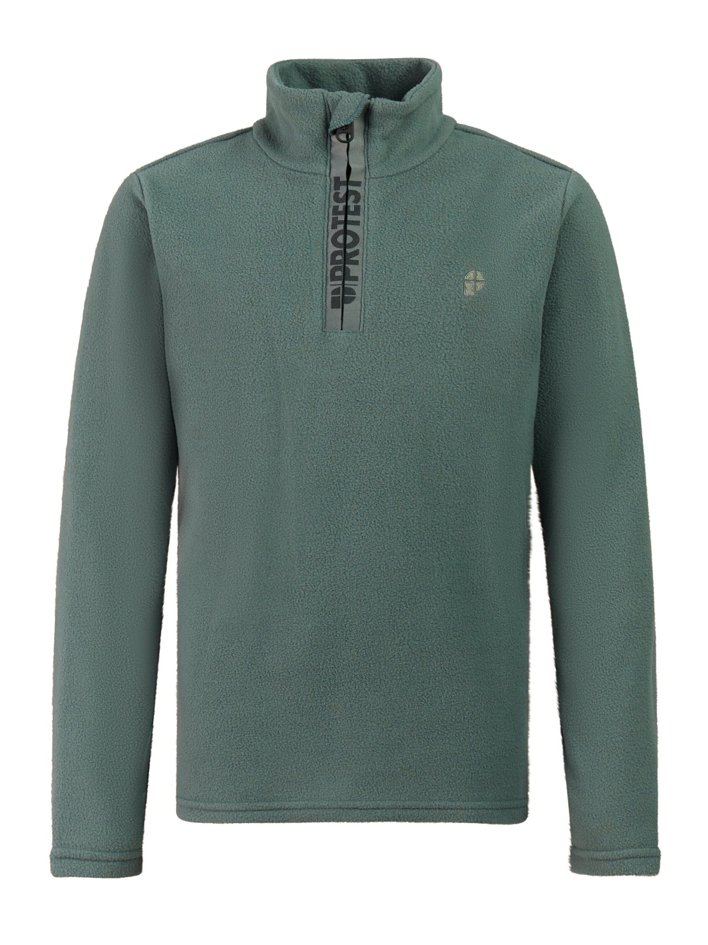 PROTEST Sportief sweatshirt 'Reperfecty JR' in Groen: voorkant