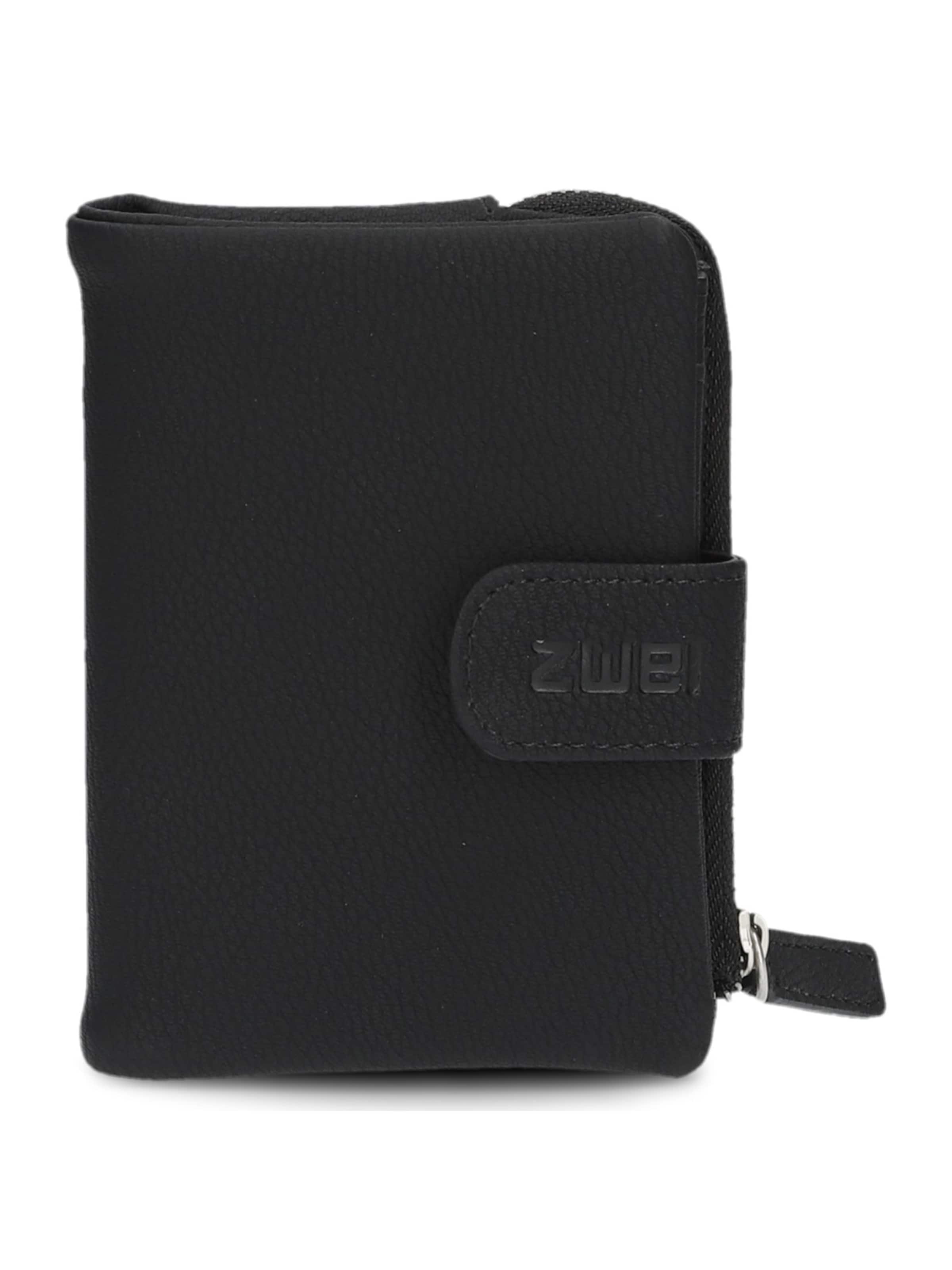 ZWEI Wallet 'MADEMOISELLE.M MW5' in Black: front
