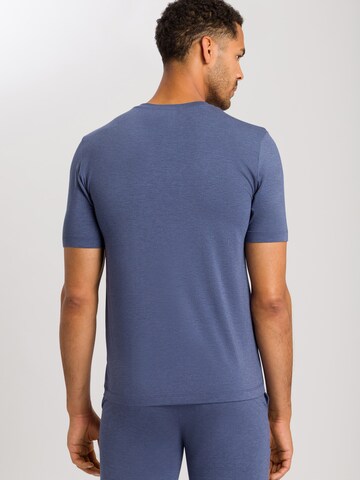 Hanro Shirt ' Casuals ' in Blauw
