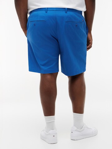 Tommy Hilfiger Big & Tall Normalny krój Chinosy 'DENTON ESS' w kolorze niebieski