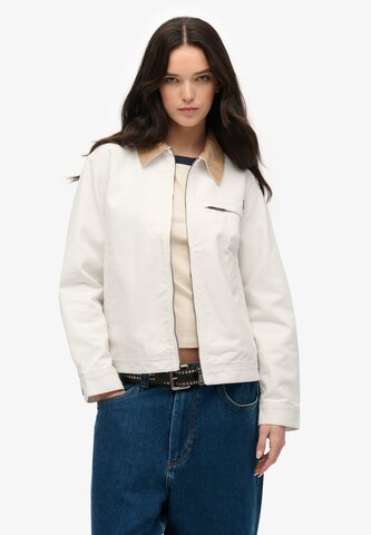 Superdry Tussenjas 'Ranch' in Roze: voorkant
