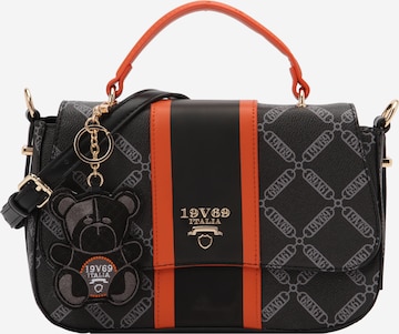 19V69 ITALIA Umhängetasche 'Giustina' in Schwarz: Vorderseite