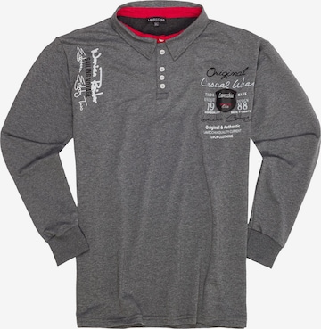 Lavecchia - Sweatshirt 'LV-2025 Übergrößen' em cinzento: frente