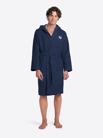 Accappatoio sportivo 'Compact Microfiber' di ARENA in blu: frontale