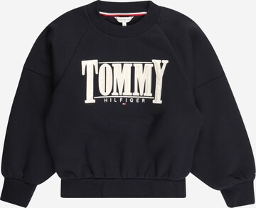 TOMMY HILFIGER Суичър в синьо: отпред