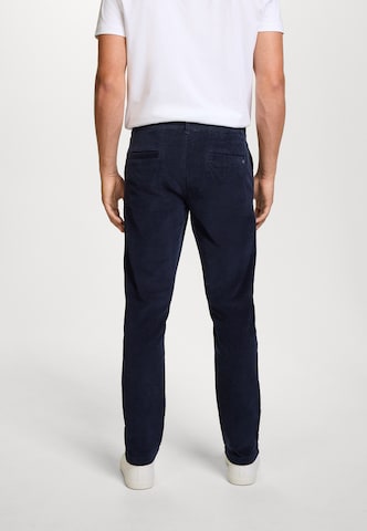 Kronstadt Regular Chino trousers 'Eben' in Blue