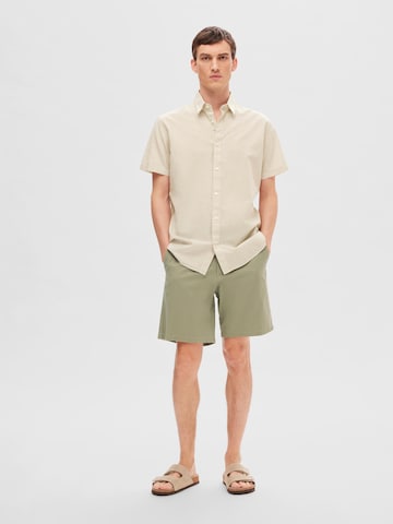 SELECTED HOMME Regular Shorts 'Bill' in Grün