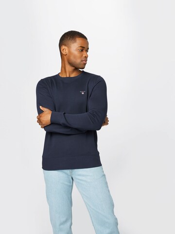 GANT Sweatshirt in Blauw: voorkant