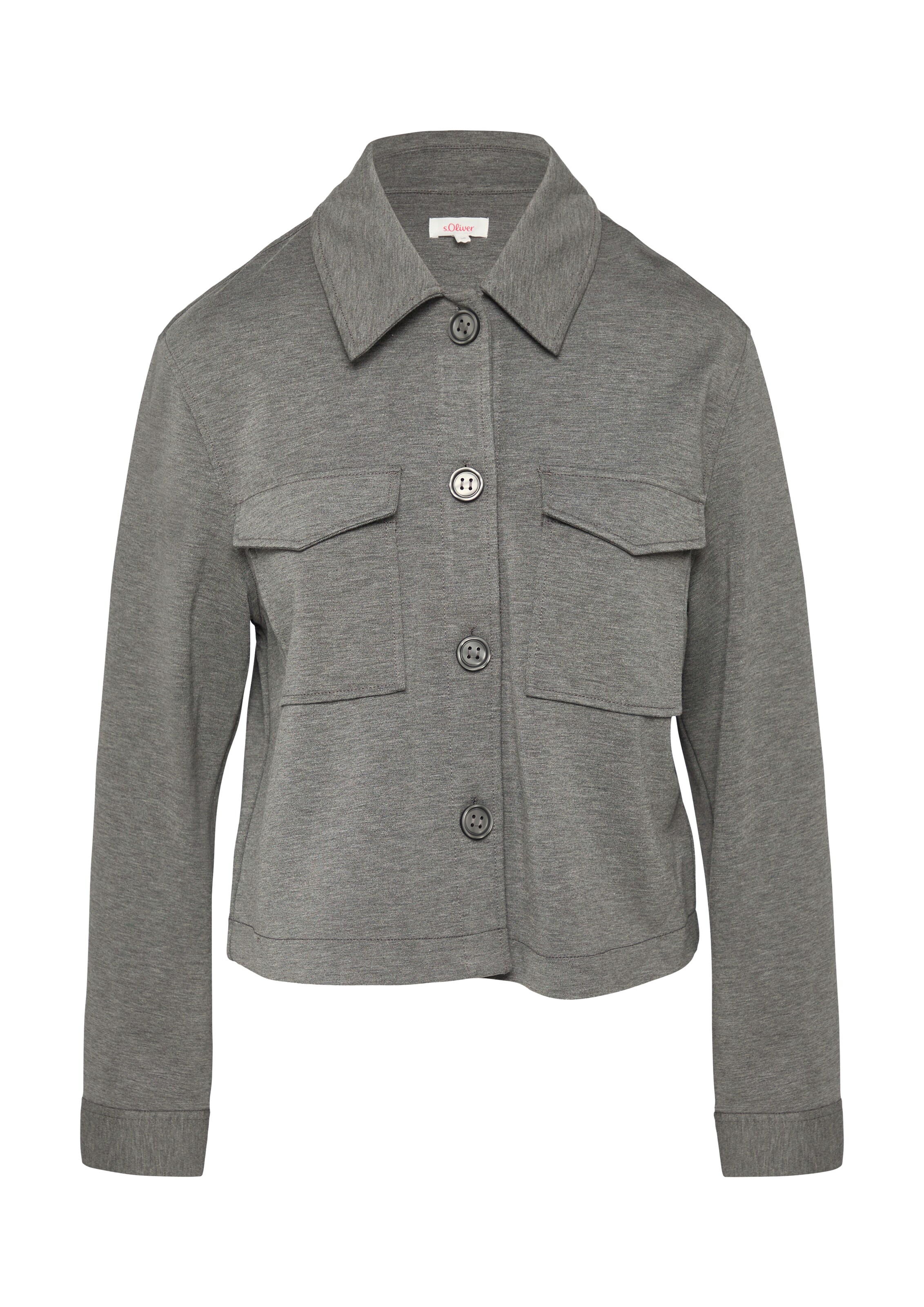 s.Oliver Tussenjas in Grijs: voorkant
