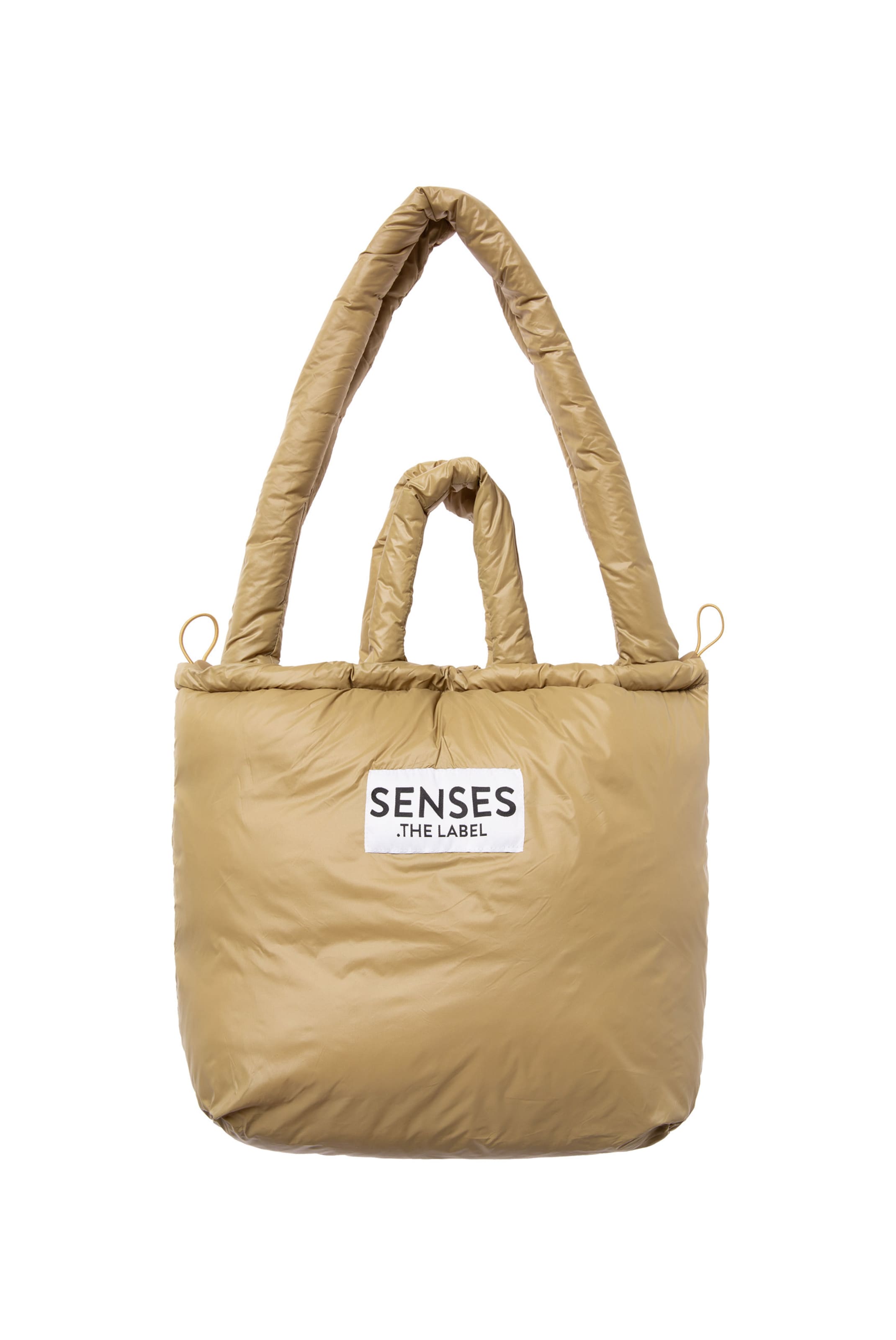 SENSES.THE LABEL Shopper in Brown: front