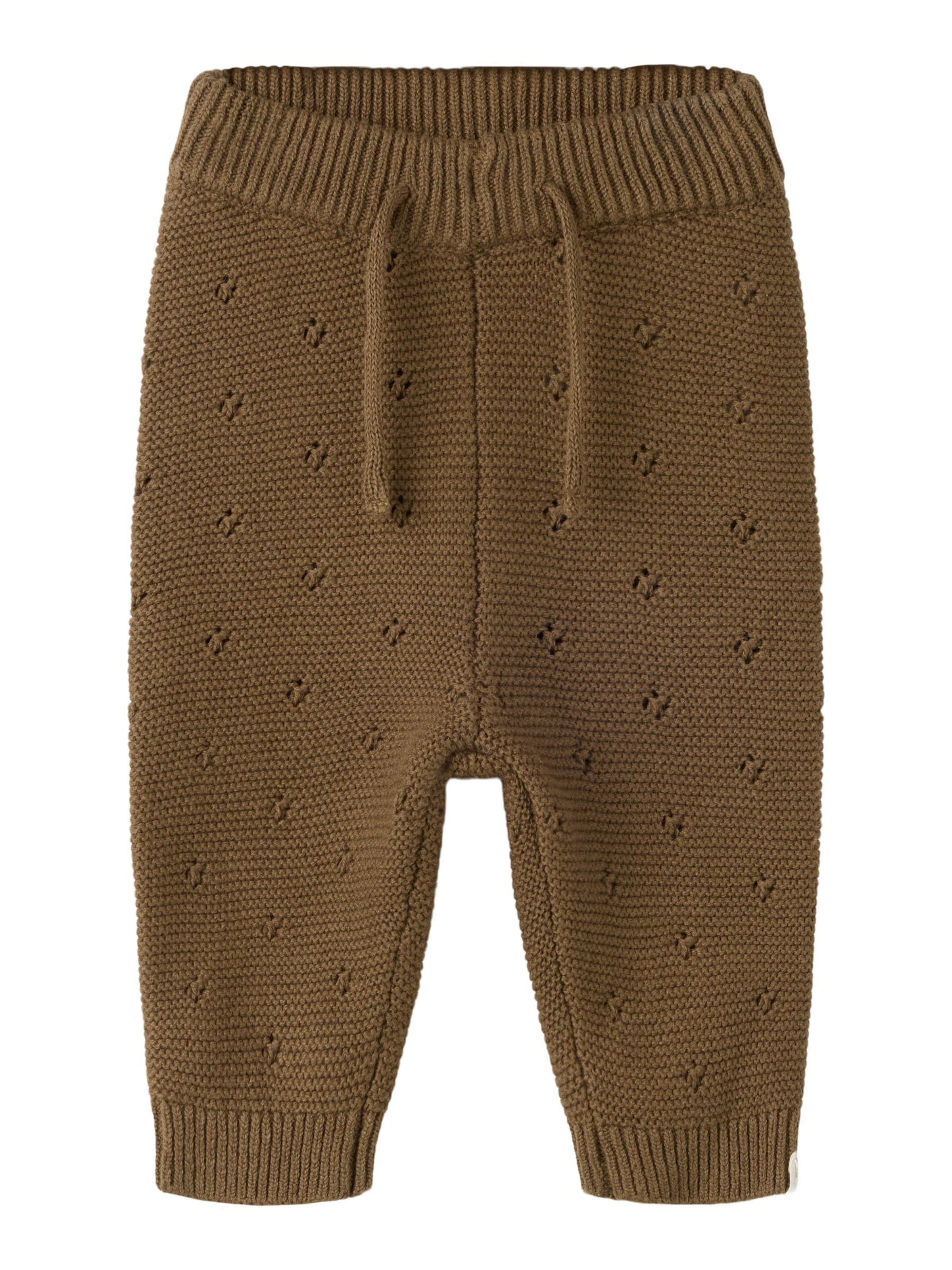 Lil'Atelier Tapered Pants in Grey: front