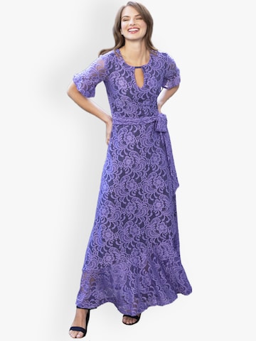 HotSquash Dress in Purple: front