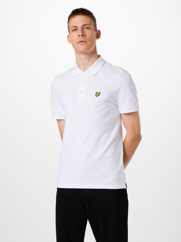 Lyle & Scott T-shirt i vit: framsida